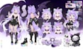 do vtuber model chibi vtuber male vtuber v tube live2d rigging vtuber debut