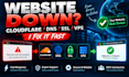 fix cloudflare dns SSL vps and website hosting issues