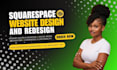 design, redesign squarespace website