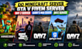 do minecraft server gtav fivem server day z server garrys mod server dayz server
