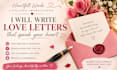 write heartfelt romantic love letter, apology message