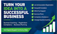 do business formation business plan and compliances