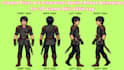 create pixel art character sprite sheet animation for 2d game 8bit 16bit rpg