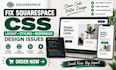fix squarespace CSS layout styling and responsive design issues