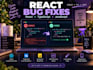 fix bugs and errors in your react typescript application
