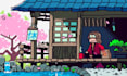 do pixel art animation, pixel art background environment, game art character