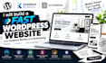 build a fast wordpress website with kadence blocks and gutenberg