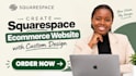 squarespace ecommerce, squarespace website, squarespace design