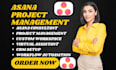 asana project management boards asana consultant asana workspace crm setup