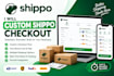 whop checkout custom shippo