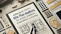create a professional 2d site plan plot plan and city permit drawing