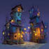 create high quality 2d game background art