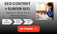 write se0 articles and surfer SEO optimized blog posts