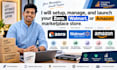 setup, manage, and launch your zoro, walmart, amazon marketplace store