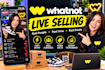 setup optimize your whatnot store products and live selling