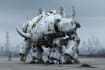 design high quality robot, mecha concepts