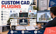 develop custom revit addin autocad plugin sketchup extension and API integration