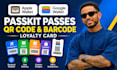 apple wallet google wallet passkit passes qr code barcode scan loyalty card