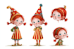 create high quality kids character design child book