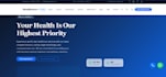 design a modern healthcare clinic website