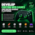 develop custom web games and gaming platforms