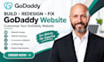 develop godaddy website redesign godaddy fix issues  design godaddy ecommerce