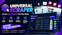 scrape and extract data from any website