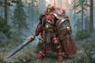 illustrate a warhammer 40k art