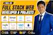 develop a full stack web application with react and node js