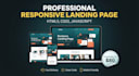 develop responsive front end websites  using HTML CSS and javascript