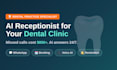 build ai receptionists for dental clinics