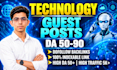 publish technology guest post with dofollow backlinks