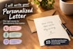 write a breakup message or a letter of condolence on your behalf