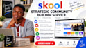 setup skool community, skool course content creation curriculum