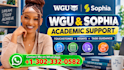 help complete online course, assigned tasks, sophia learning, studycom, capella