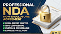 draft non disclosure agreements, terms and conditions and redlining
