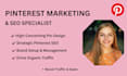 design eye catching pinterest pins and do SEO strategy