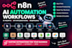 build n8n ai automation workflow ai agent API ebay shopify integration webhook