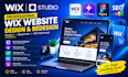 do wix website redesign, wix website design, redesign wix website, wix website