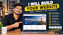 create a professional working website