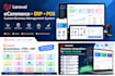 develop a laravel ecommerce website with pos and erp