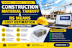 do construction material takeoff and rs means cost estimation for contractors