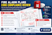 review fire alarm plans for nfpa 72 and ada strobe code compliance