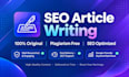 do professional article and blog writing