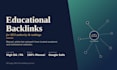 provide high quality educational backlinks for SEO