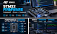 develop stm32 firmware and embedded c applications