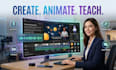 create educational videos with ai animation, voiceover and visuals