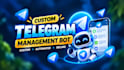 create a custom telegram management bot for your group