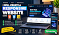 create a responsive frontend website