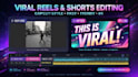 do professional video editing for reels, youtube shorts